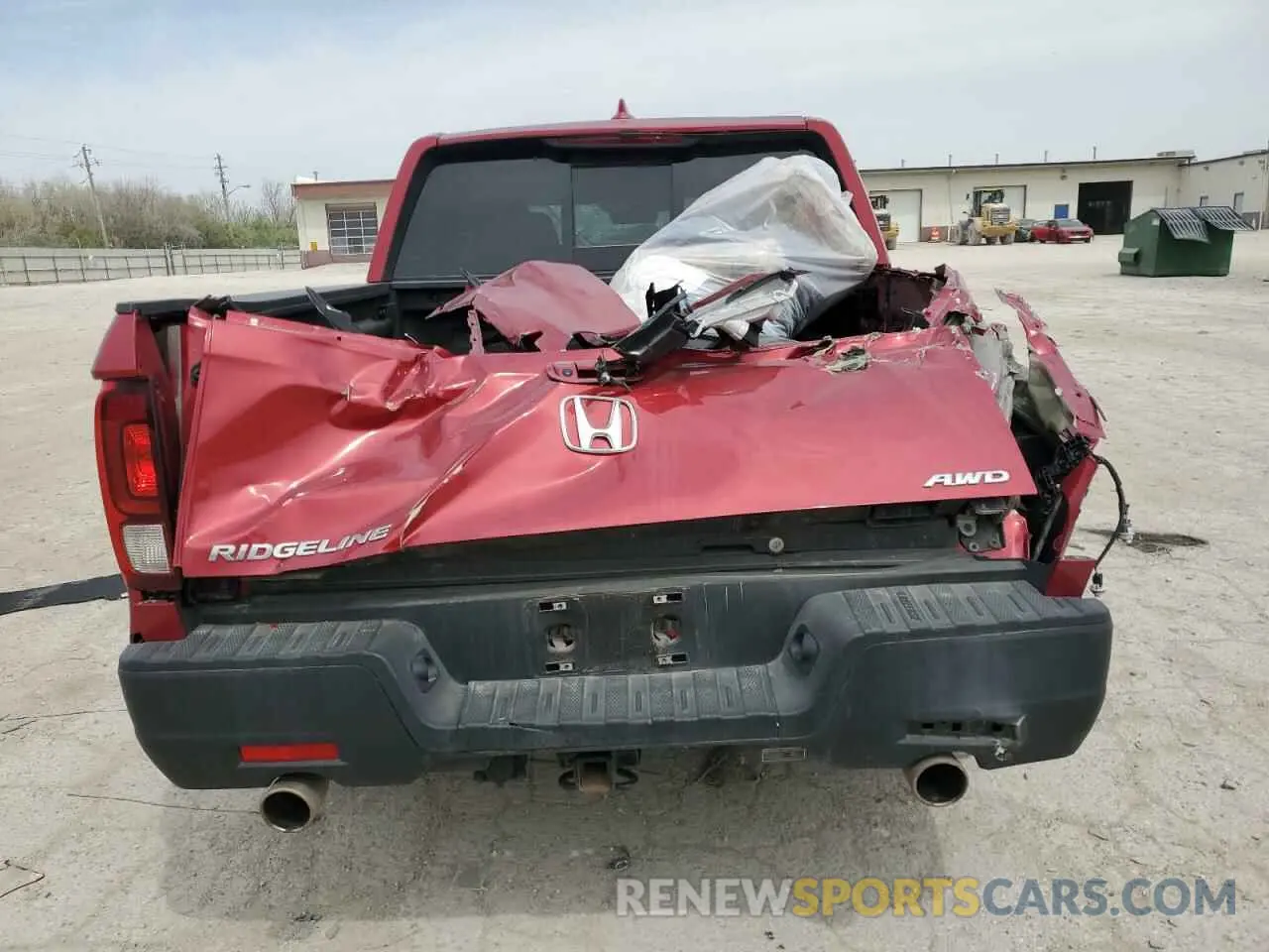 6 fotografías del automóvil dañado 5FPYK3F59PB055325 HONDA RIDGELINE 2023