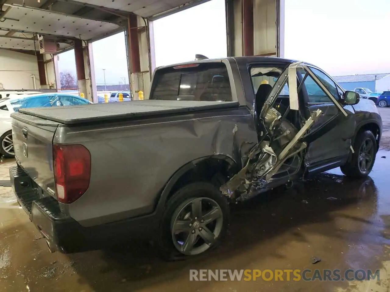 3 fotografías del automóvil dañado 5FPYK3F5XPB016047 HONDA RIDGELINE 2023