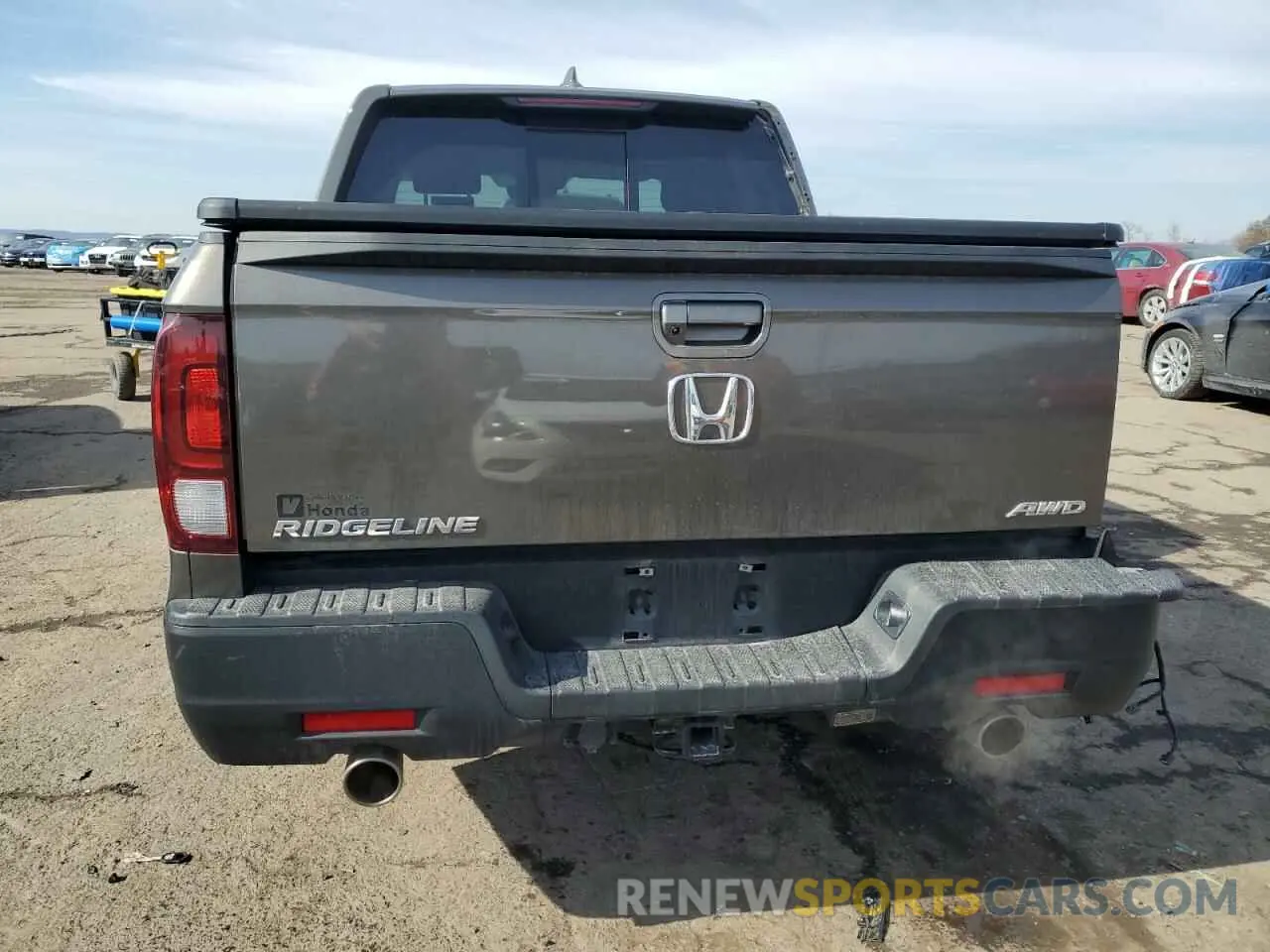 6 fotografías del automóvil dañado 5FPYK3F5XPB021281 HONDA RIDGELINE 2023