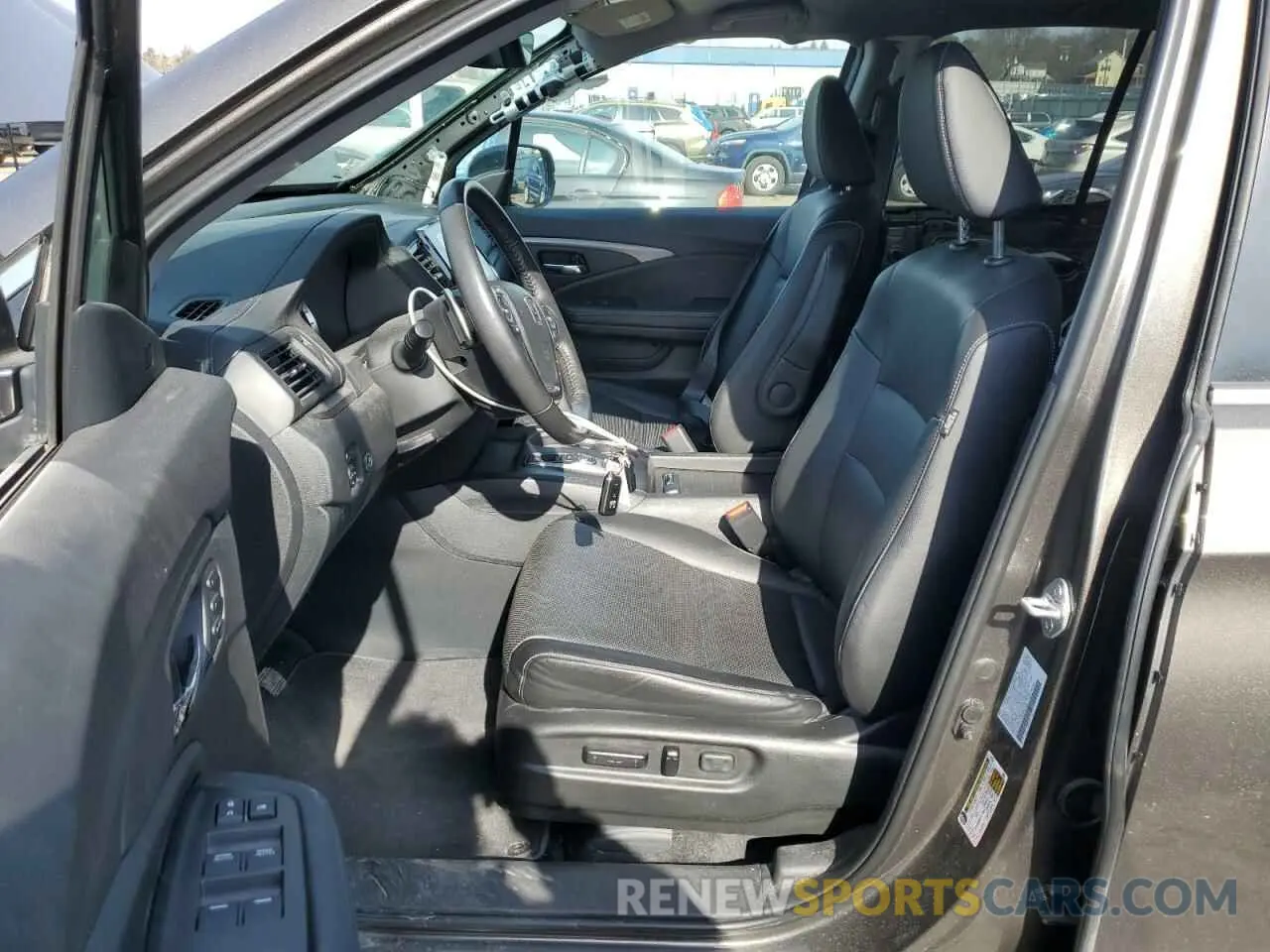 7 fotografías del automóvil dañado 5FPYK3F5XPB021281 HONDA RIDGELINE 2023