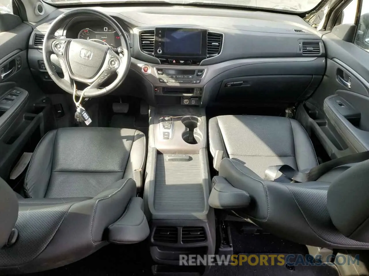 8 fotografías del automóvil dañado 5FPYK3F5XPB021281 HONDA RIDGELINE 2023