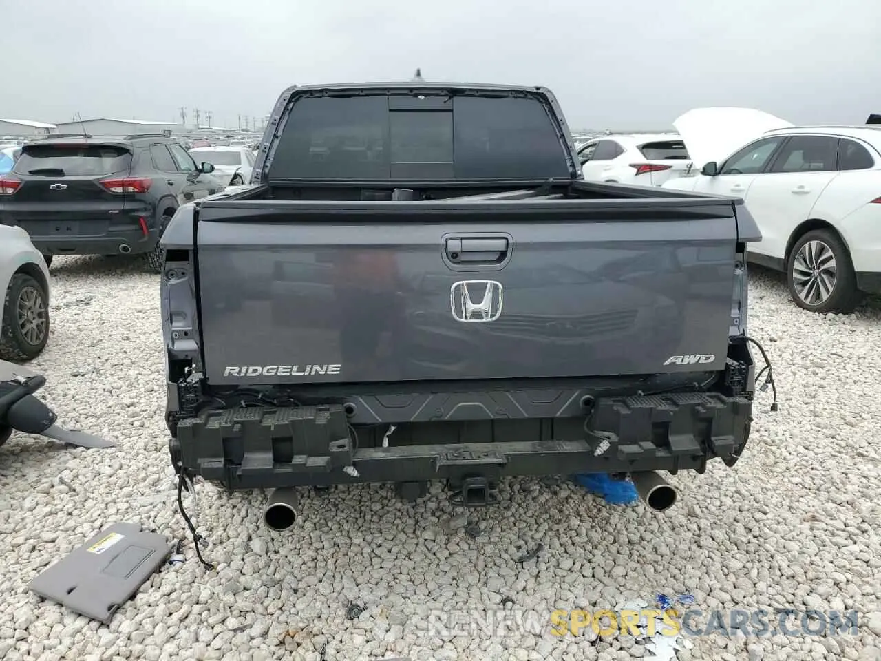 6 fotografías del automóvil dañado 5FPYK3F5XPB025508 HONDA RIDGELINE 2023