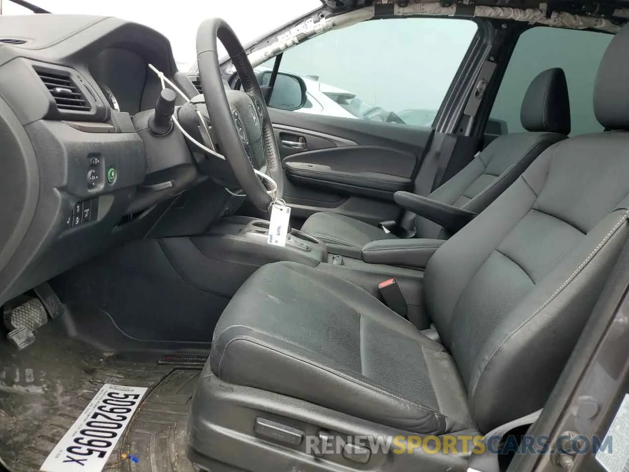 7 fotografías del automóvil dañado 5FPYK3F5XPB025508 HONDA RIDGELINE 2023