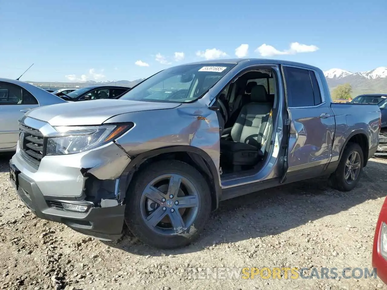 1 fotografías del automóvil dañado 5FPYK3F5XPB055432 HONDA RIDGELINE 2023
