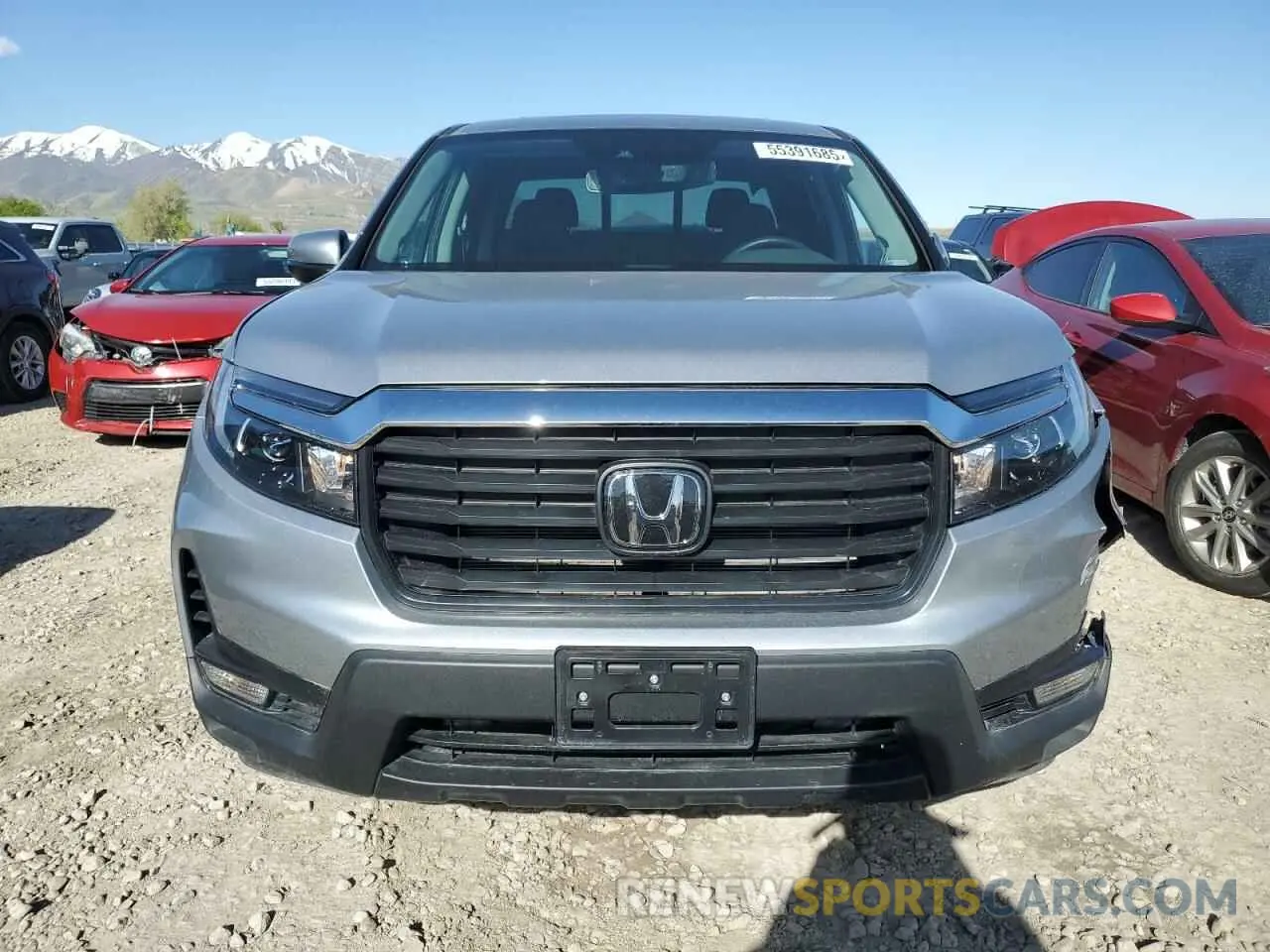 5 fotografías del automóvil dañado 5FPYK3F5XPB055432 HONDA RIDGELINE 2023