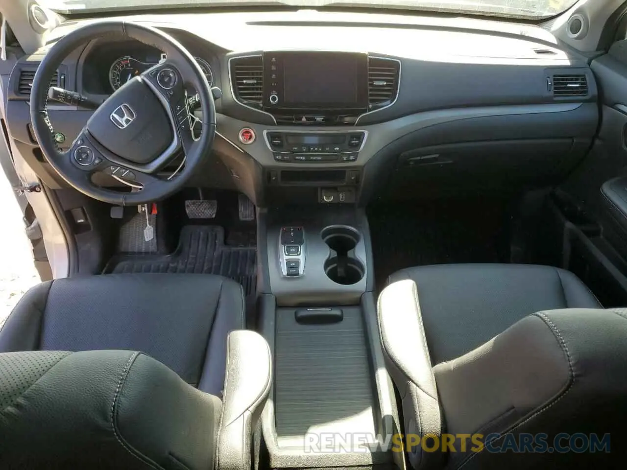 8 fotografías del automóvil dañado 5FPYK3F5XPB055432 HONDA RIDGELINE 2023