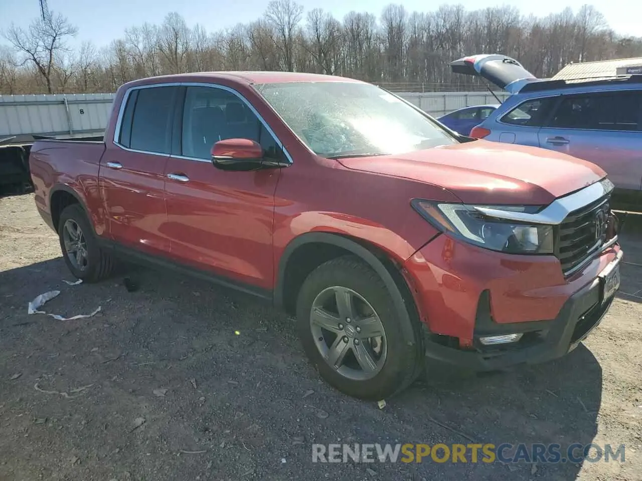 4 fotografías del automóvil dañado 5FPYK3F70PB013210 HONDA RIDGELINE 2023