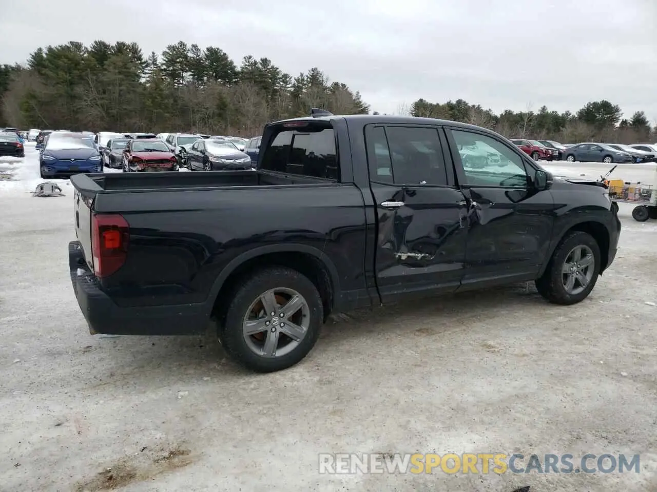 3 fotografías del automóvil dañado 5FPYK3F70PB033778 HONDA RIDGELINE 2023