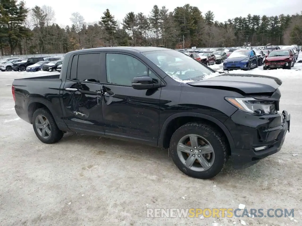 4 fotografías del automóvil dañado 5FPYK3F70PB033778 HONDA RIDGELINE 2023