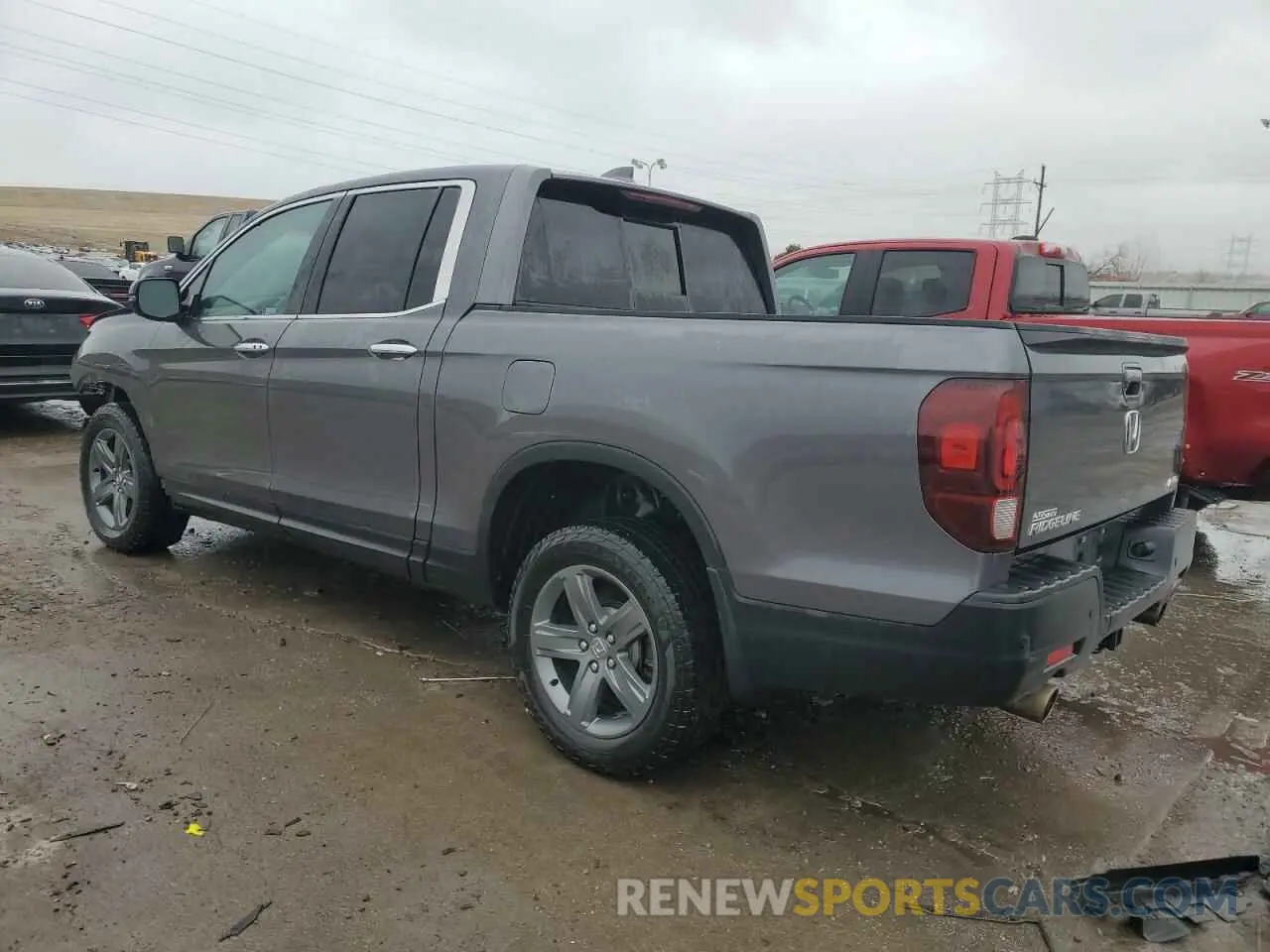 2 fotografías del automóvil dañado 5FPYK3F71PB028816 HONDA RIDGELINE 2023