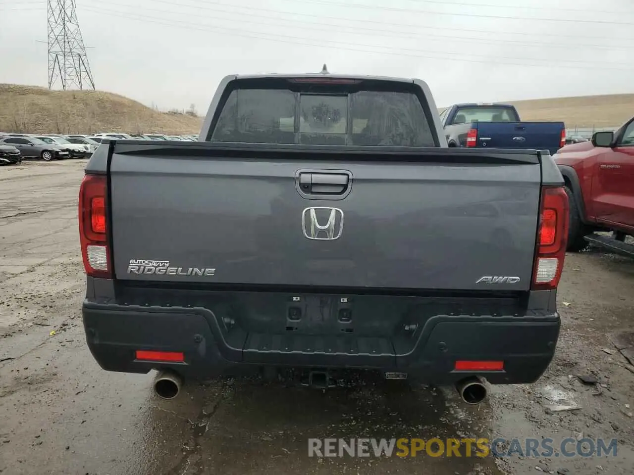 6 fotografías del automóvil dañado 5FPYK3F71PB028816 HONDA RIDGELINE 2023