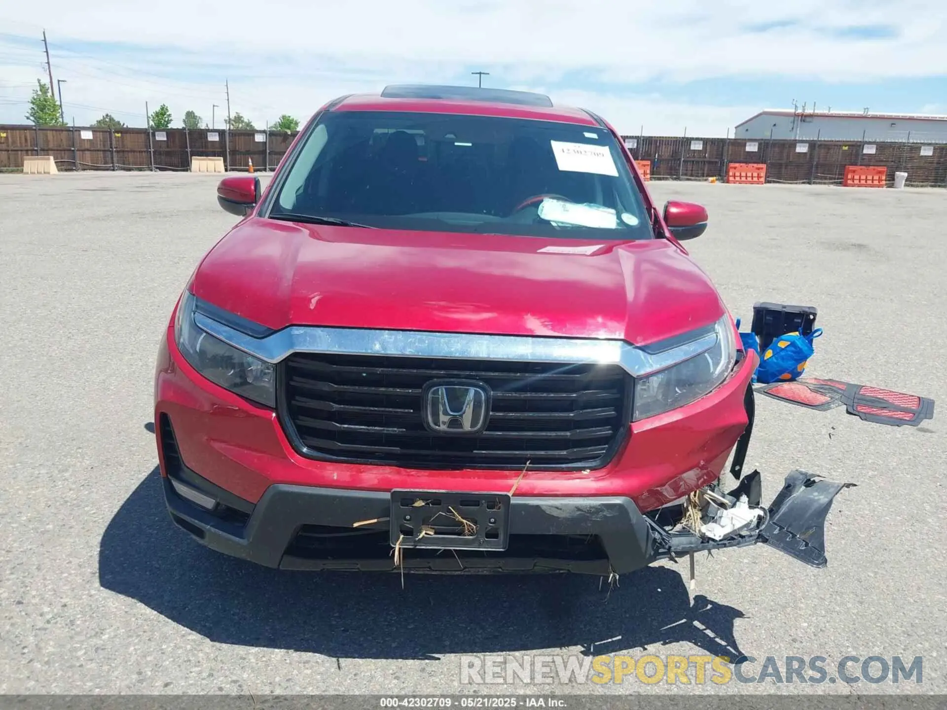 12 fotografías del automóvil dañado 5FPYK3F71PB034485 HONDA RIDGELINE 2023