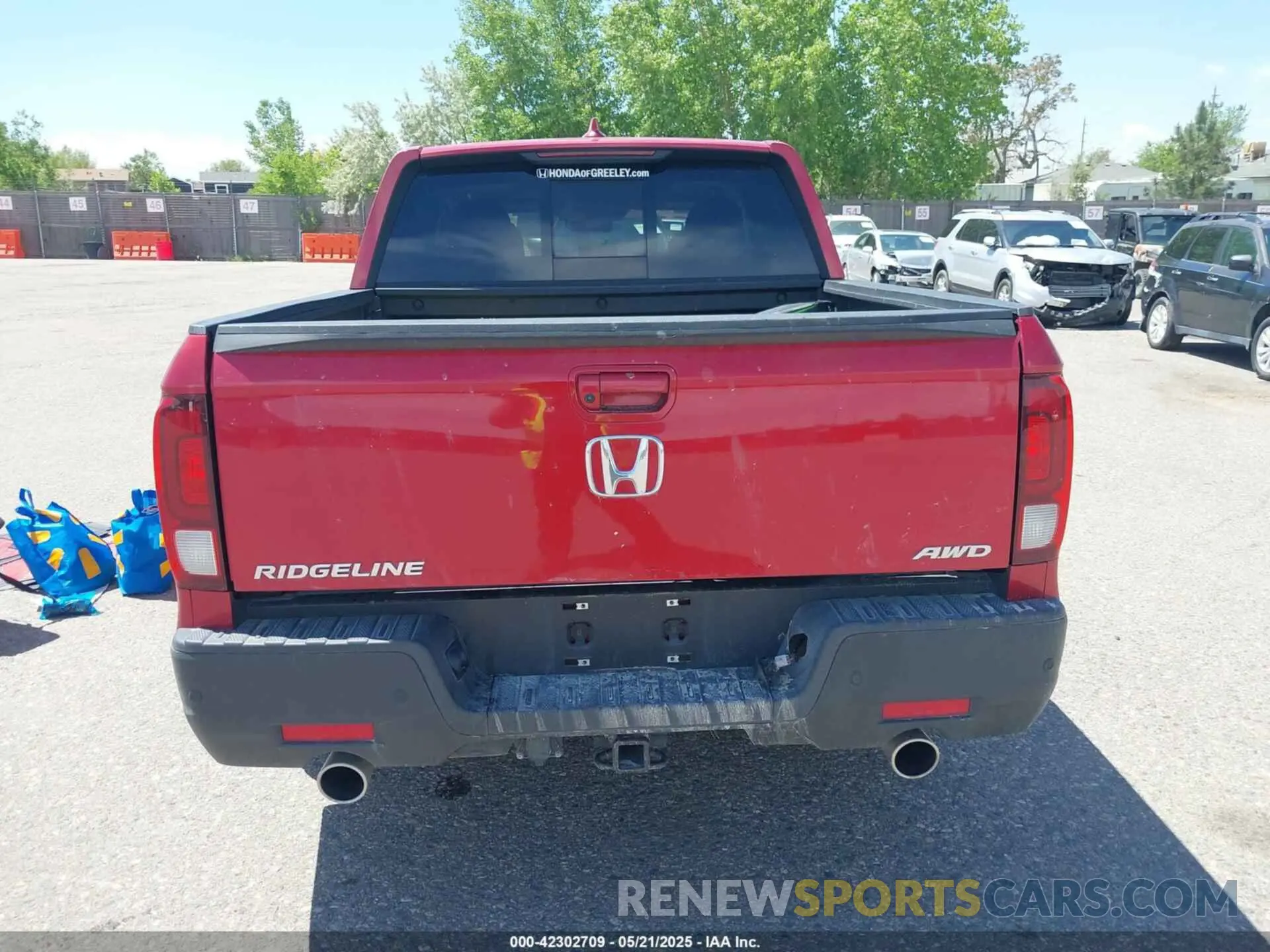 16 fotografías del automóvil dañado 5FPYK3F71PB034485 HONDA RIDGELINE 2023