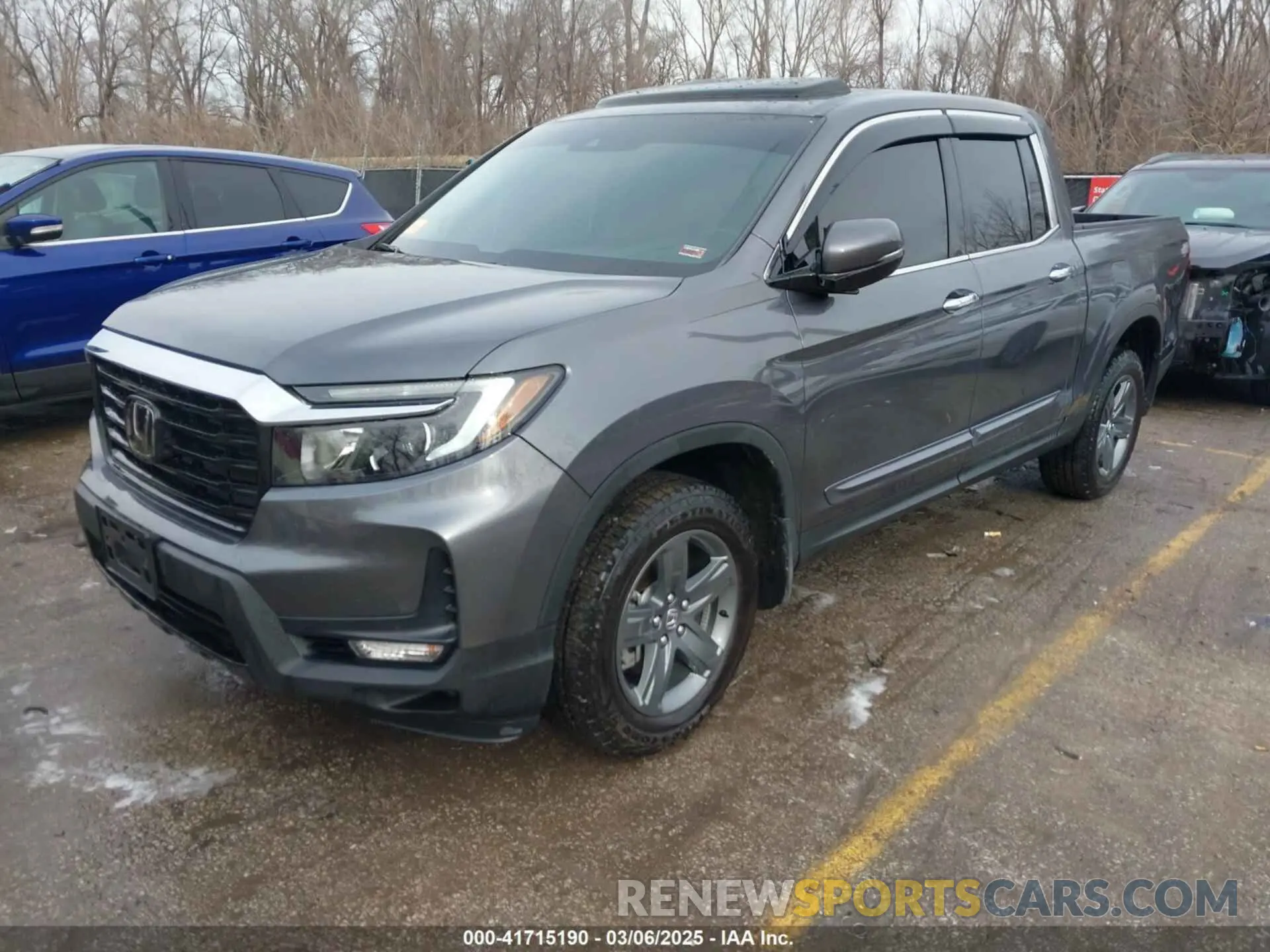 2 fotografías del automóvil dañado 5FPYK3F71PB044644 HONDA RIDGELINE 2023