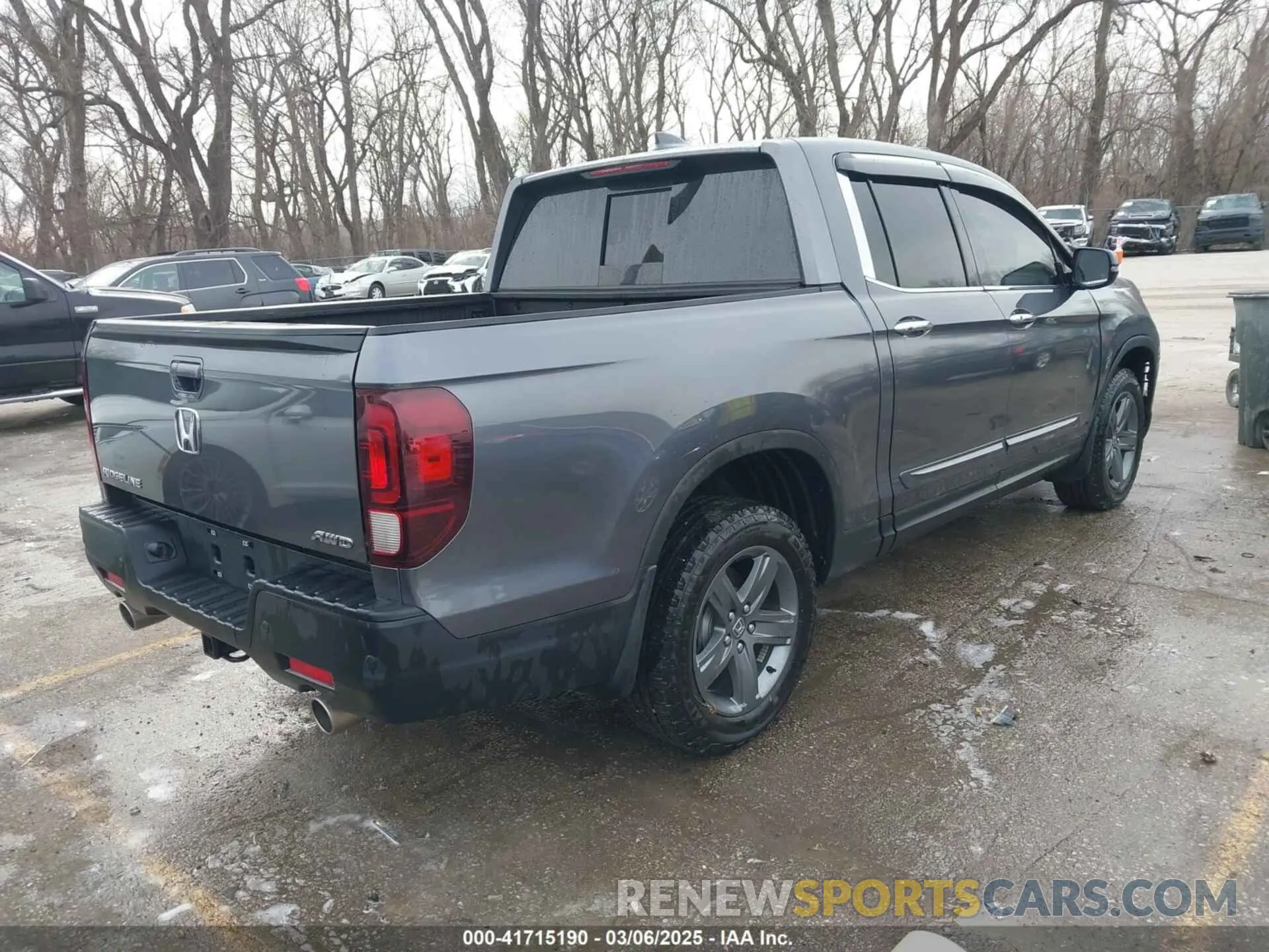 4 fotografías del automóvil dañado 5FPYK3F71PB044644 HONDA RIDGELINE 2023