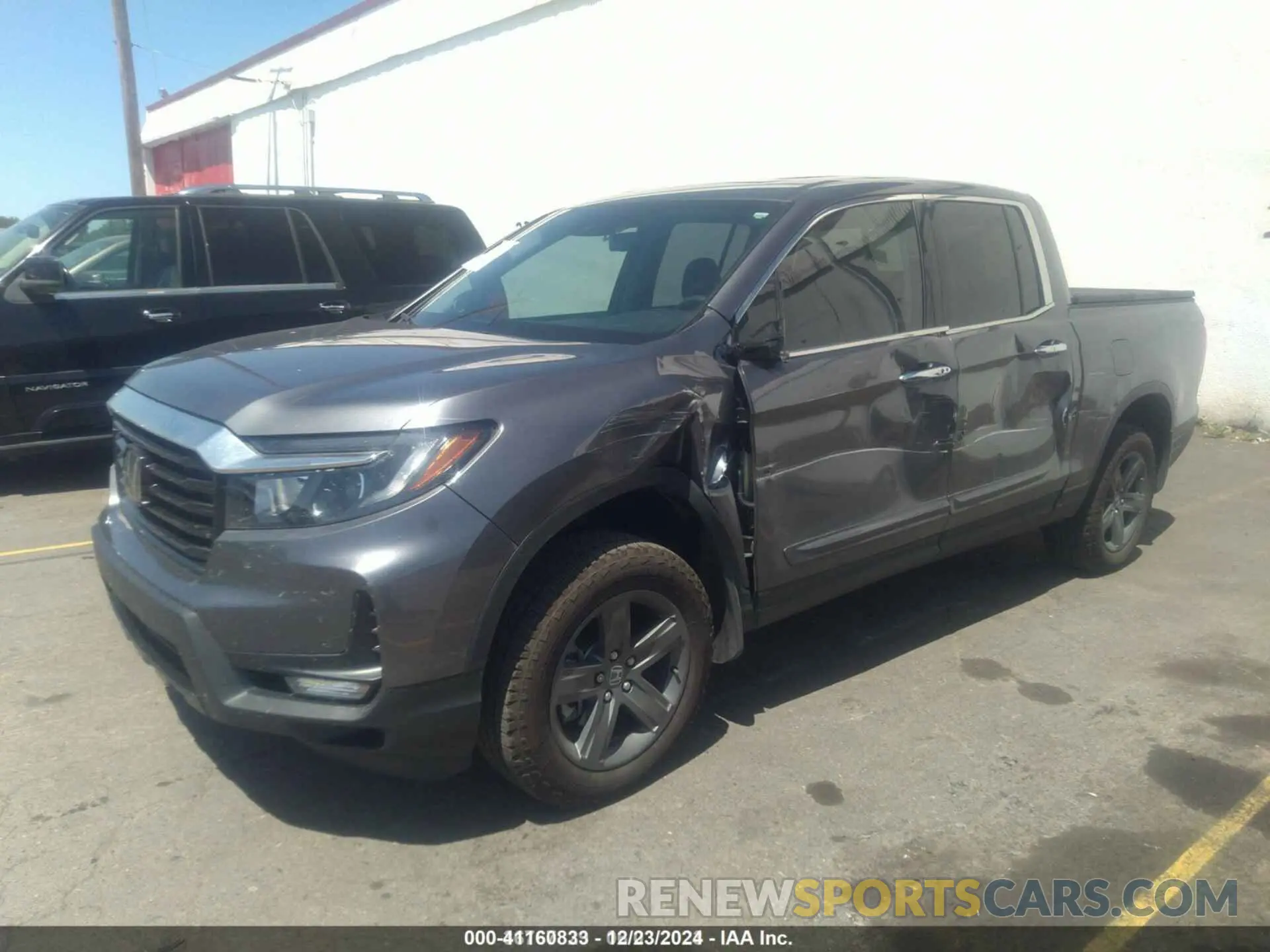2 fotografías del automóvil dañado 5FPYK3F72PB025620 HONDA RIDGELINE 2023