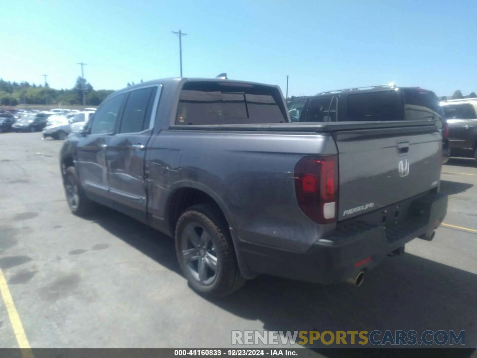 3 fotografías del automóvil dañado 5FPYK3F72PB025620 HONDA RIDGELINE 2023
