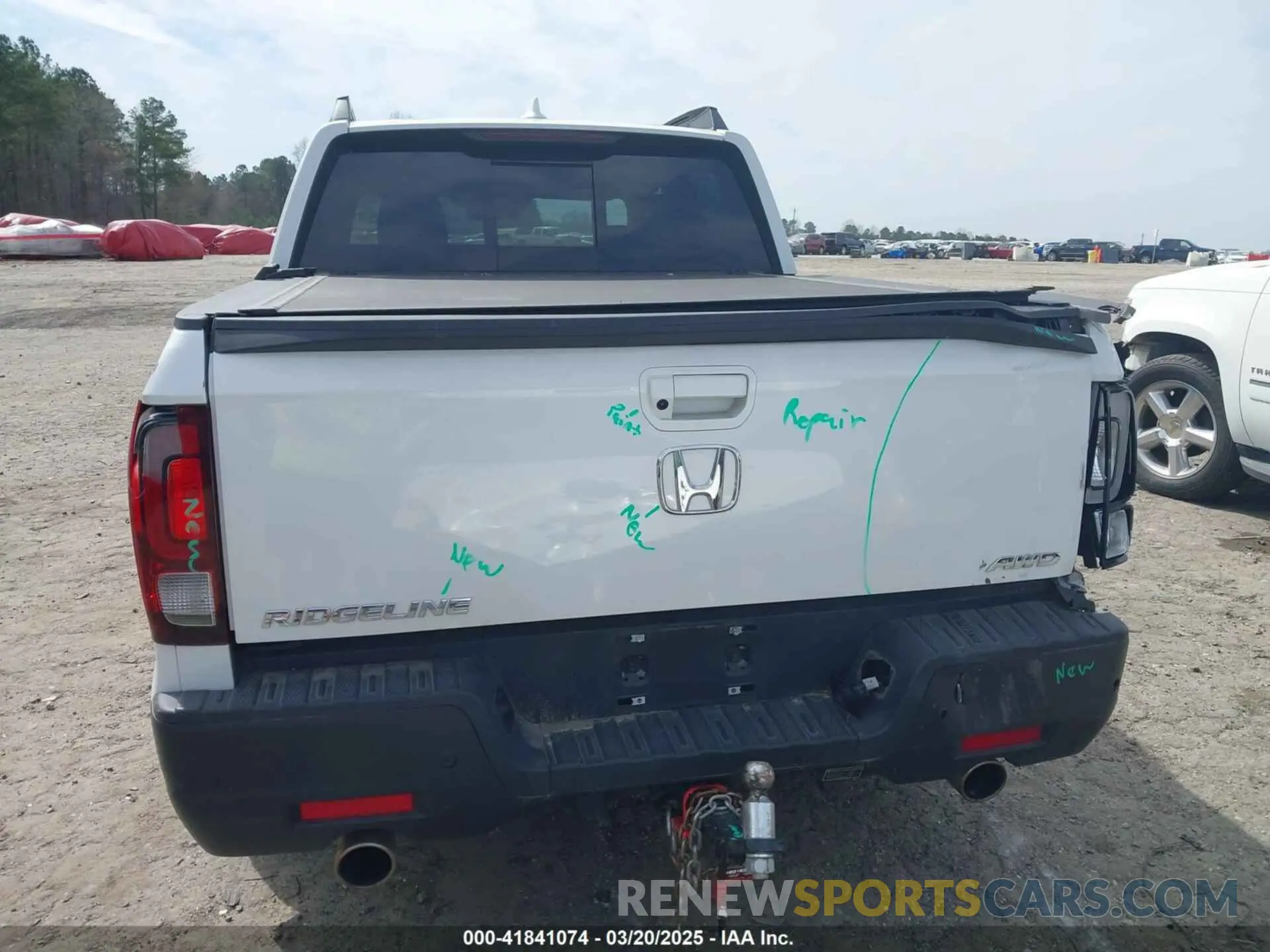 16 fotografías del automóvil dañado 5FPYK3F73PB035072 HONDA RIDGELINE 2023