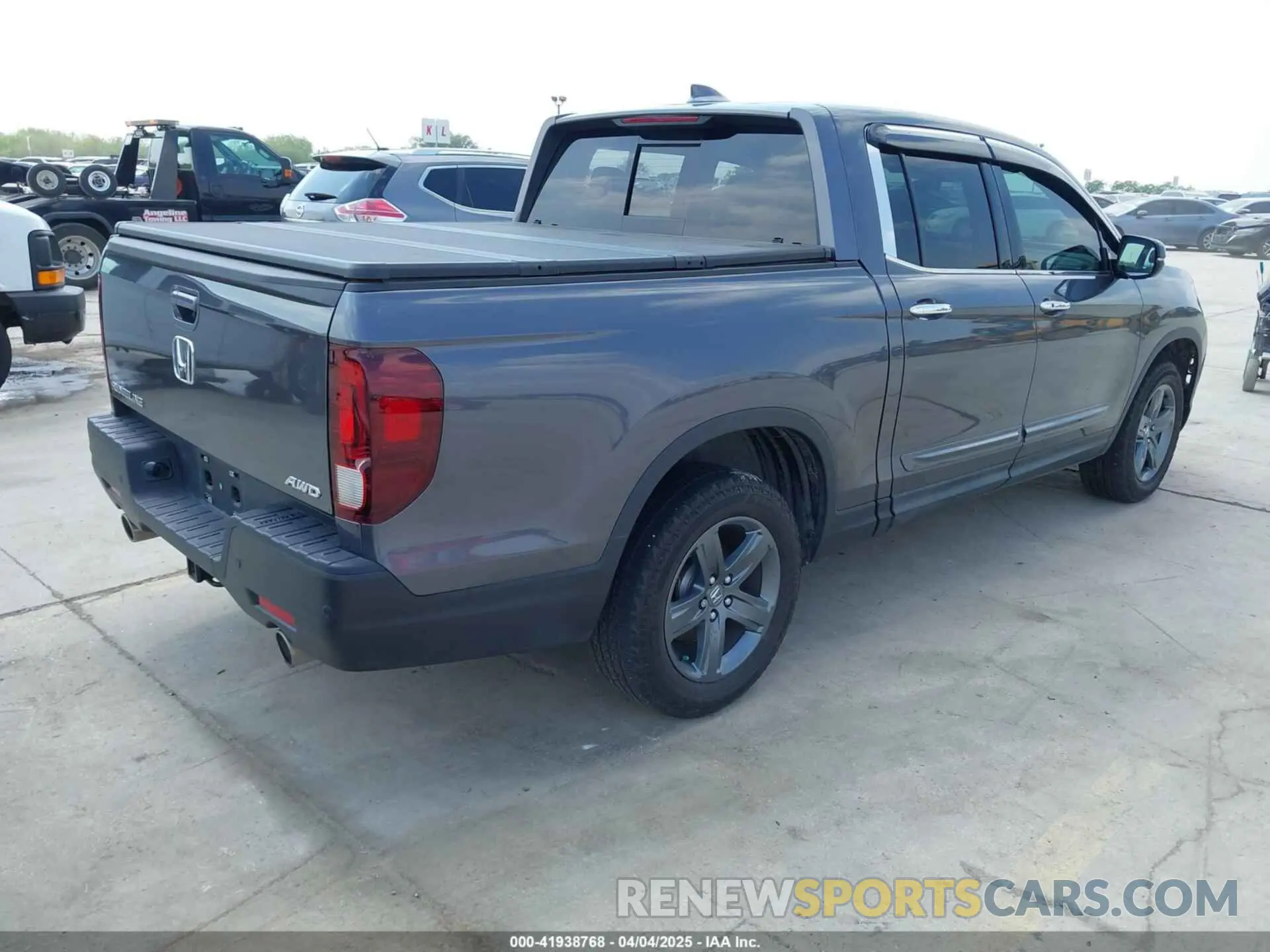 4 fotografías del automóvil dañado 5FPYK3F74PB010763 HONDA RIDGELINE 2023