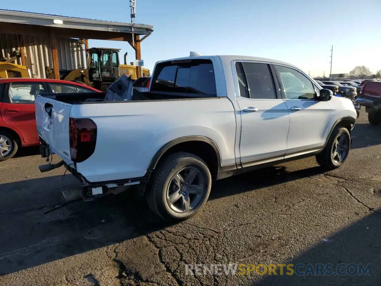 3 fotografías del automóvil dañado 5FPYK3F74PB058523 HONDA RIDGELINE 2023