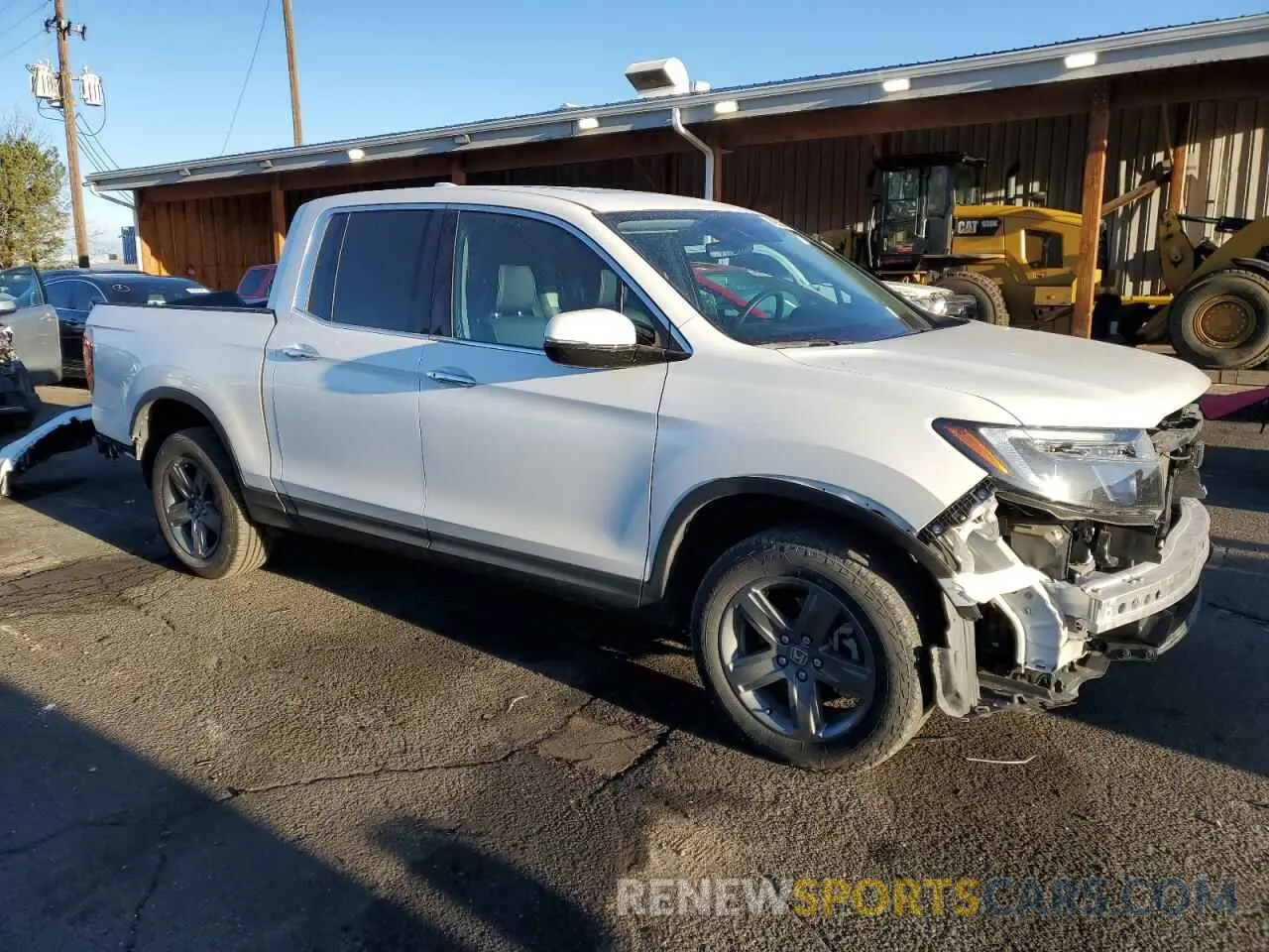 4 fotografías del automóvil dañado 5FPYK3F74PB058523 HONDA RIDGELINE 2023