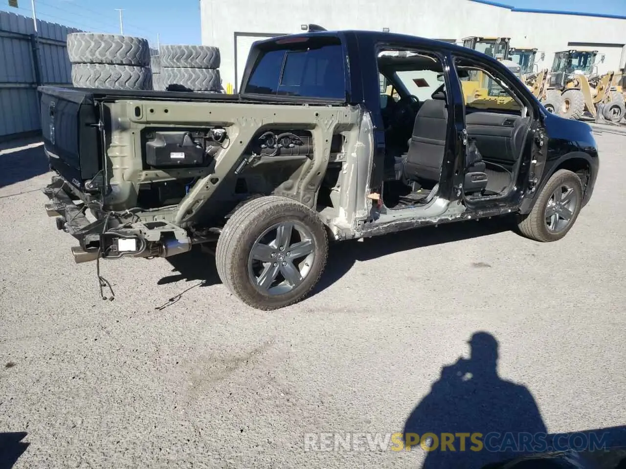 3 fotografías del automóvil dañado 5FPYK3F75PB044789 HONDA RIDGELINE 2023