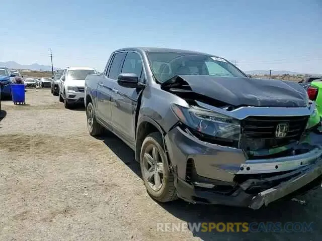 11 fotografías del automóvil dañado 5FPYK3F76PB003345 HONDA RIDGELINE 2023