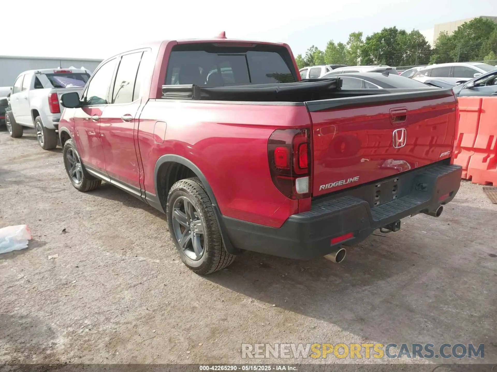 3 fotografías del automóvil dañado 5FPYK3F76PB013258 HONDA RIDGELINE 2023