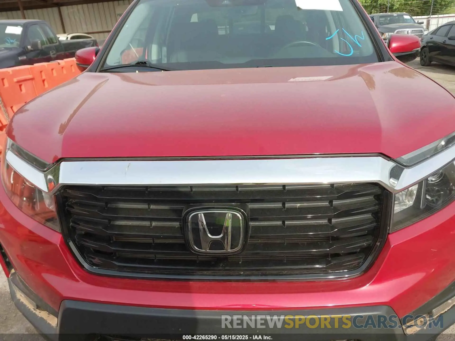 6 fotografías del automóvil dañado 5FPYK3F76PB013258 HONDA RIDGELINE 2023