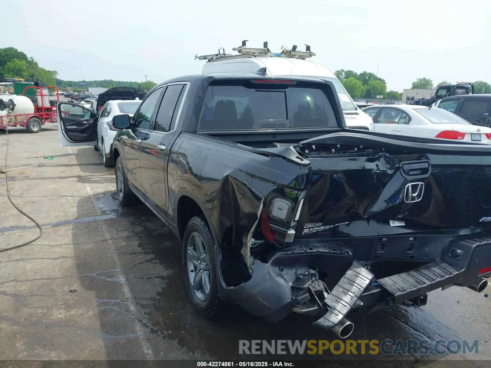 3 fotografías del automóvil dañado 5FPYK3F76PB042100 HONDA RIDGELINE 2023