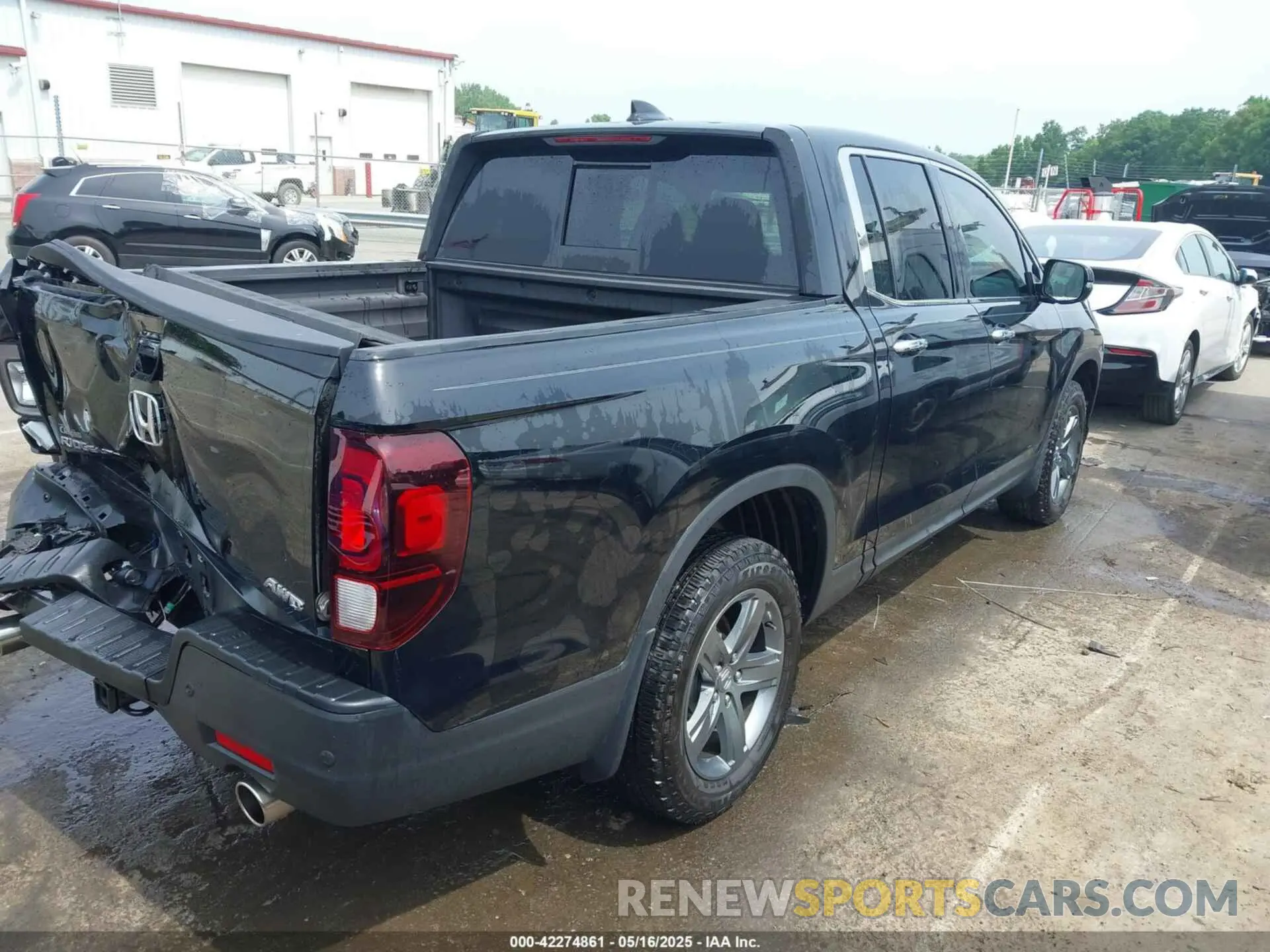 4 fotografías del automóvil dañado 5FPYK3F76PB042100 HONDA RIDGELINE 2023