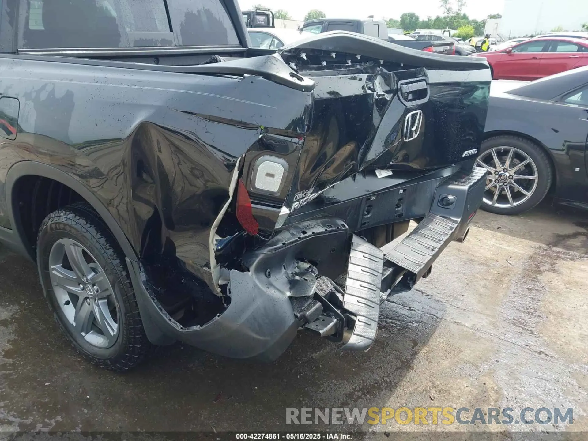 6 fotografías del automóvil dañado 5FPYK3F76PB042100 HONDA RIDGELINE 2023
