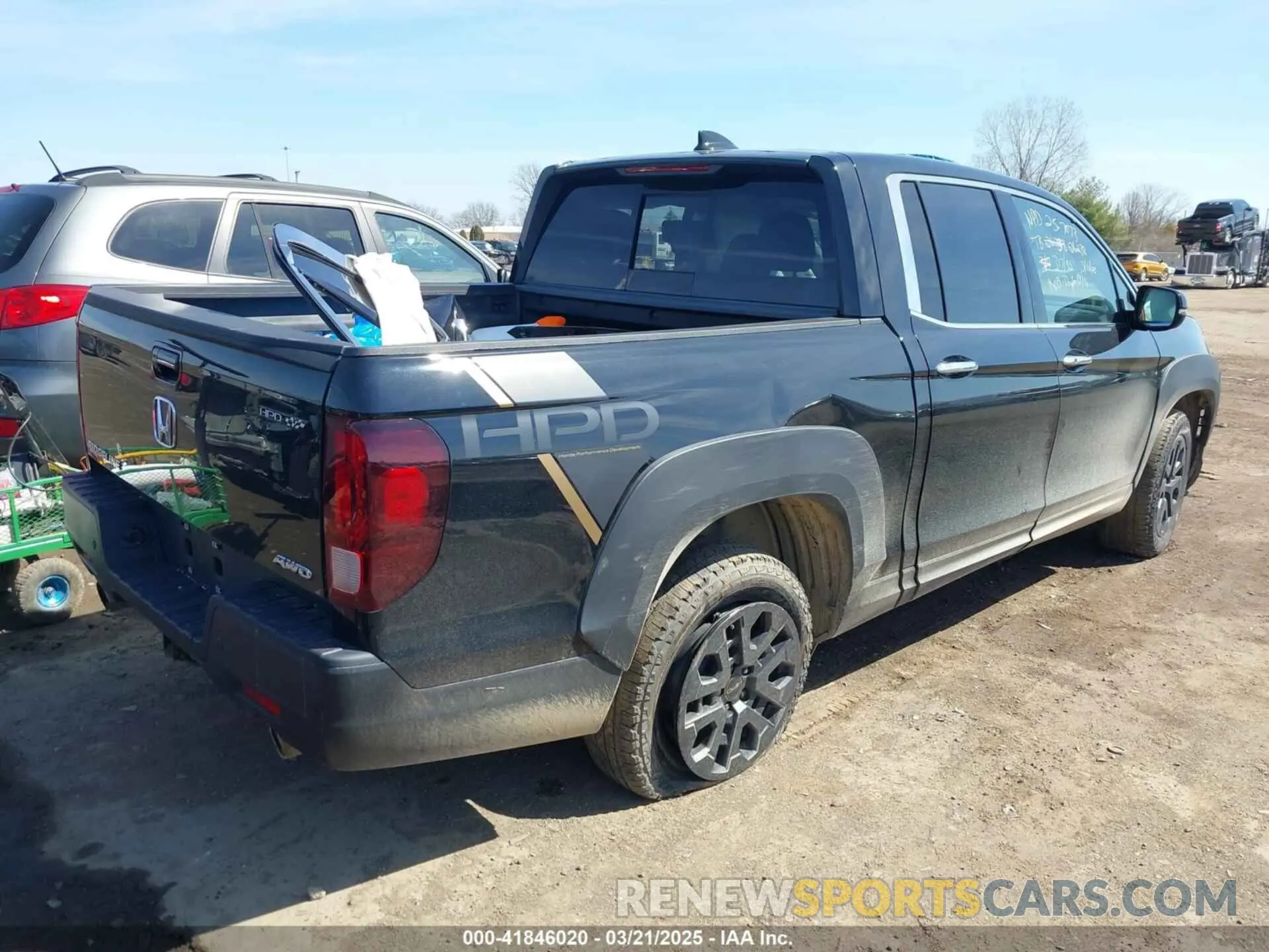 4 fotografías del automóvil dañado 5FPYK3F76PB058894 HONDA RIDGELINE 2023
