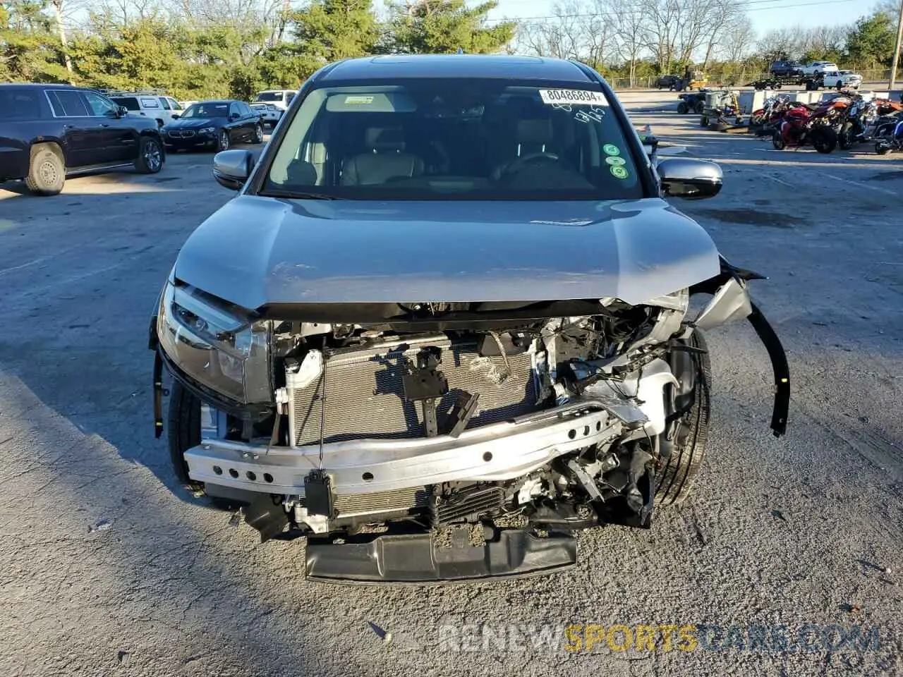 5 fotografías del automóvil dañado 5FPYK3F78PB018560 HONDA RIDGELINE 2023