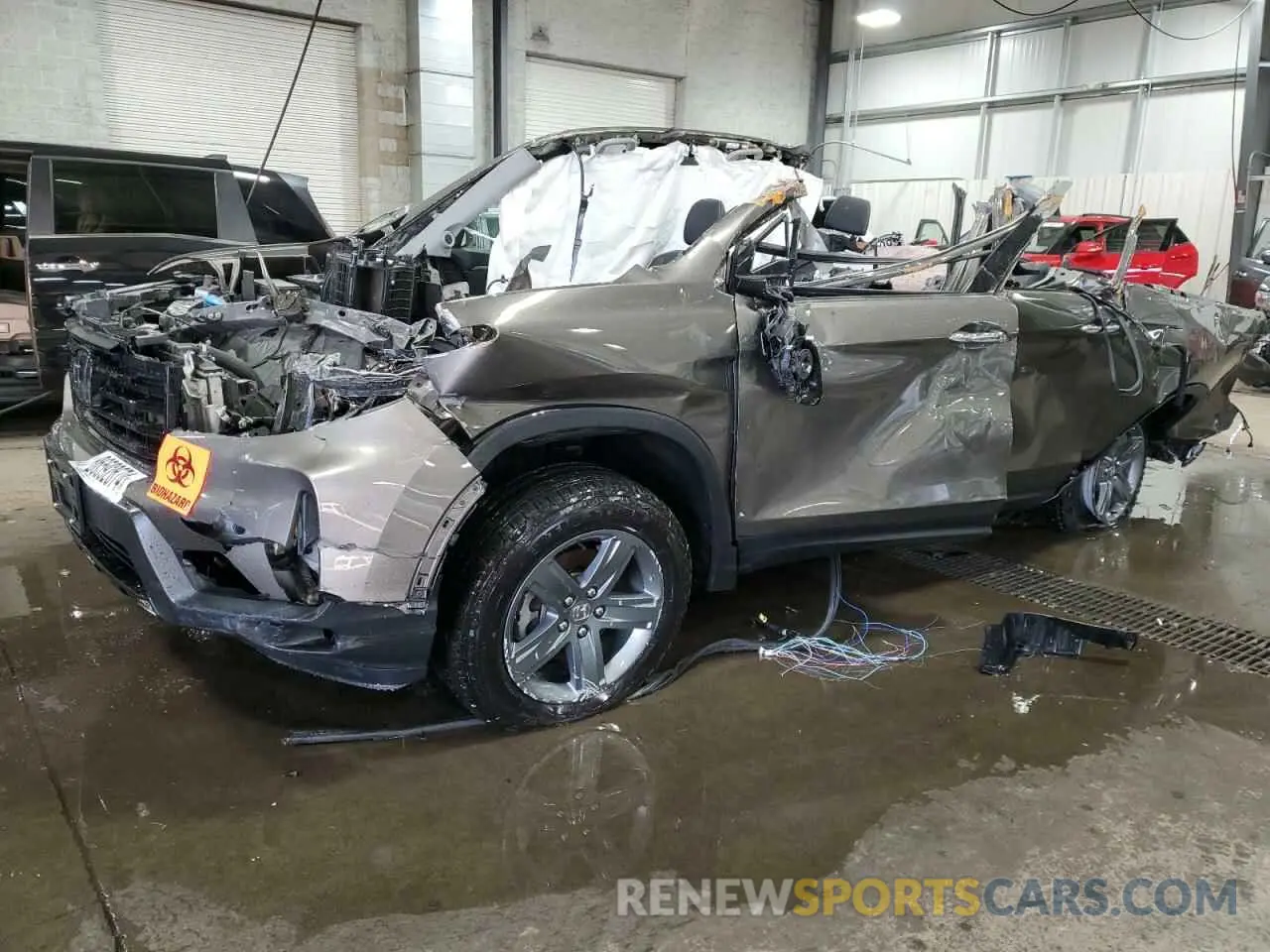 1 fotografías del automóvil dañado 5FPYK3F78PB021247 HONDA RIDGELINE 2023