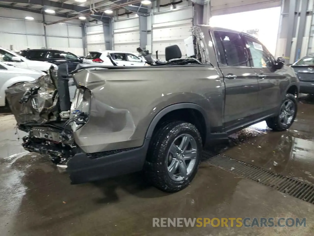 3 fotografías del automóvil dañado 5FPYK3F78PB021247 HONDA RIDGELINE 2023