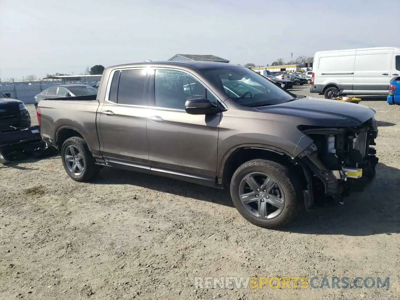 4 fotografías del automóvil dañado 5FPYK3F79PB009656 HONDA RIDGELINE 2023