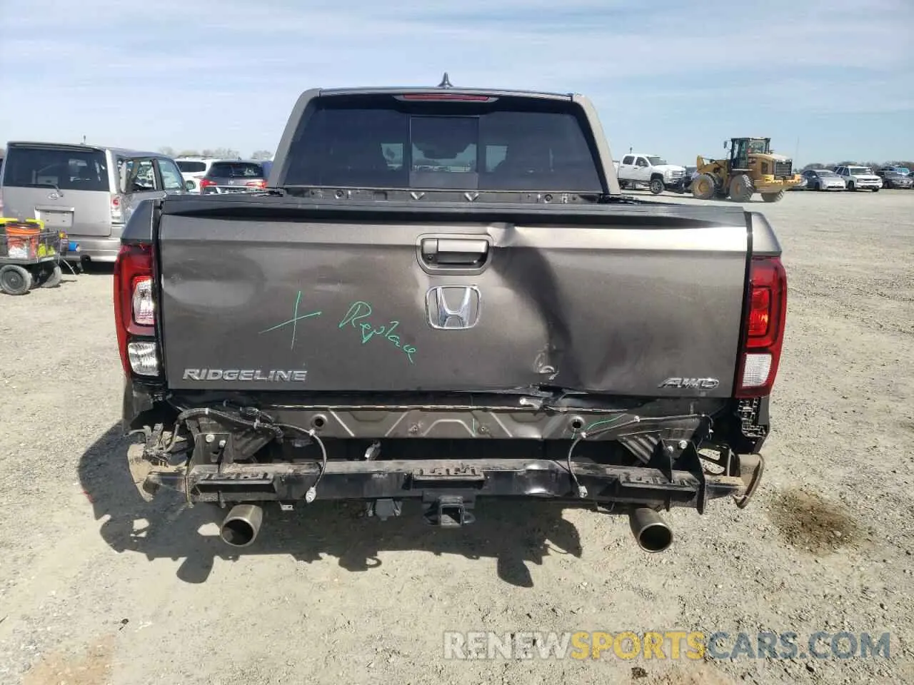 6 fotografías del automóvil dañado 5FPYK3F79PB009656 HONDA RIDGELINE 2023