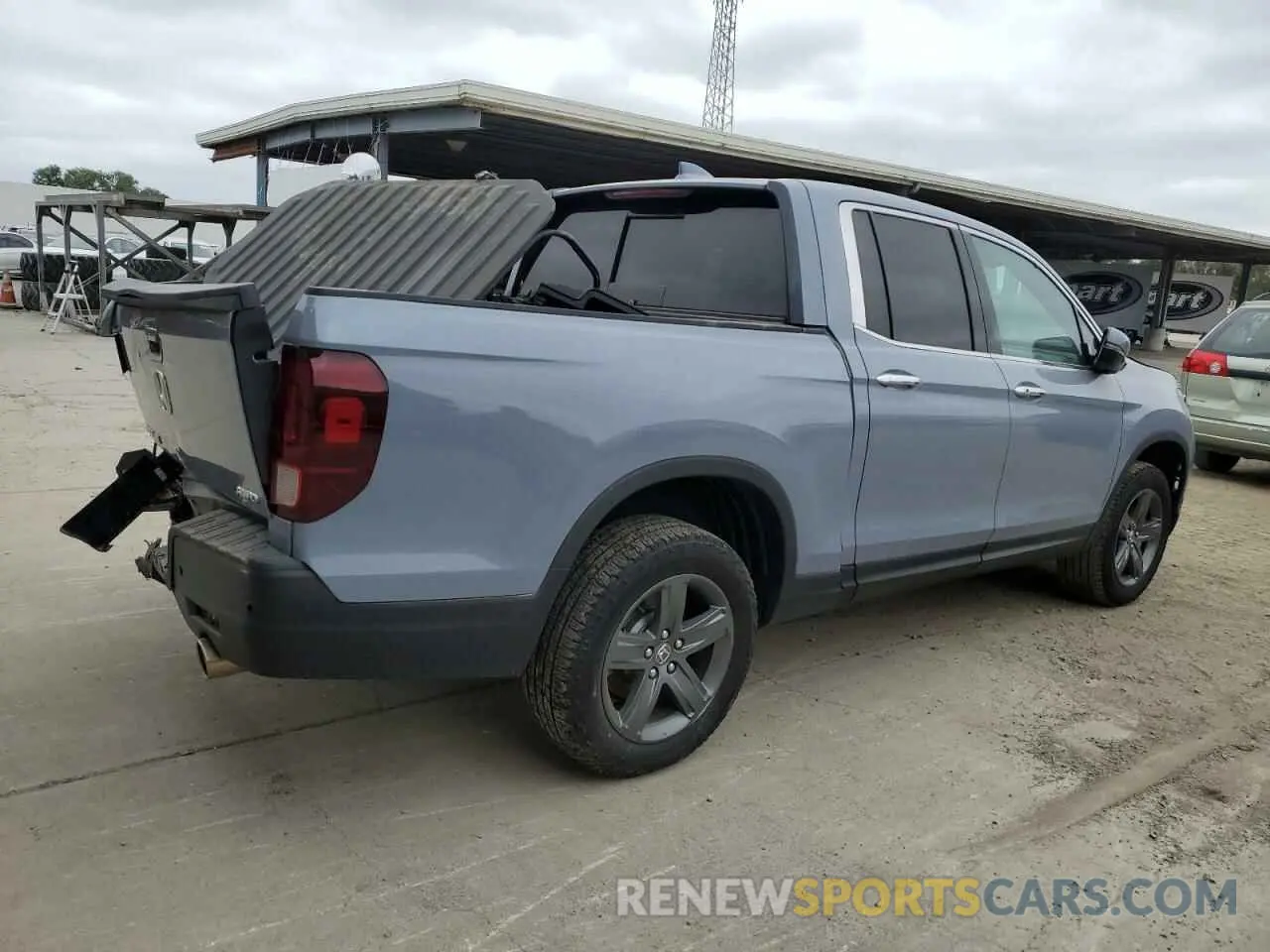 3 fotografías del automóvil dañado 5FPYK3F79PB046254 HONDA RIDGELINE 2023