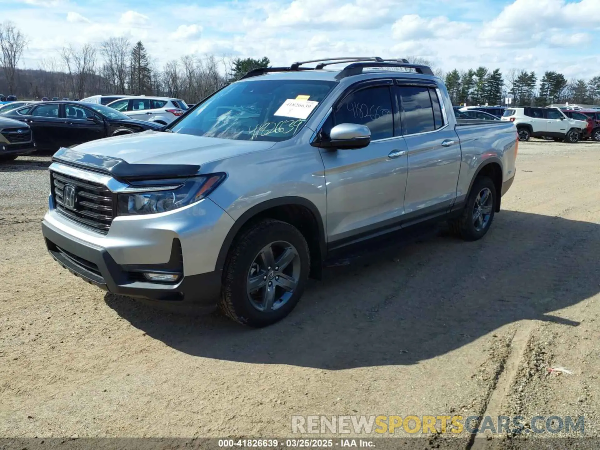 2 fotografías del automóvil dañado 5FPYK3F79PB065158 HONDA RIDGELINE 2023