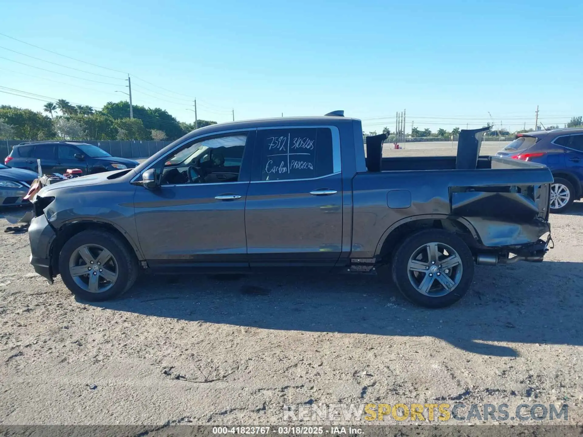 15 fotografías del automóvil dañado 5FPYK3F7XPB007950 HONDA RIDGELINE 2023
