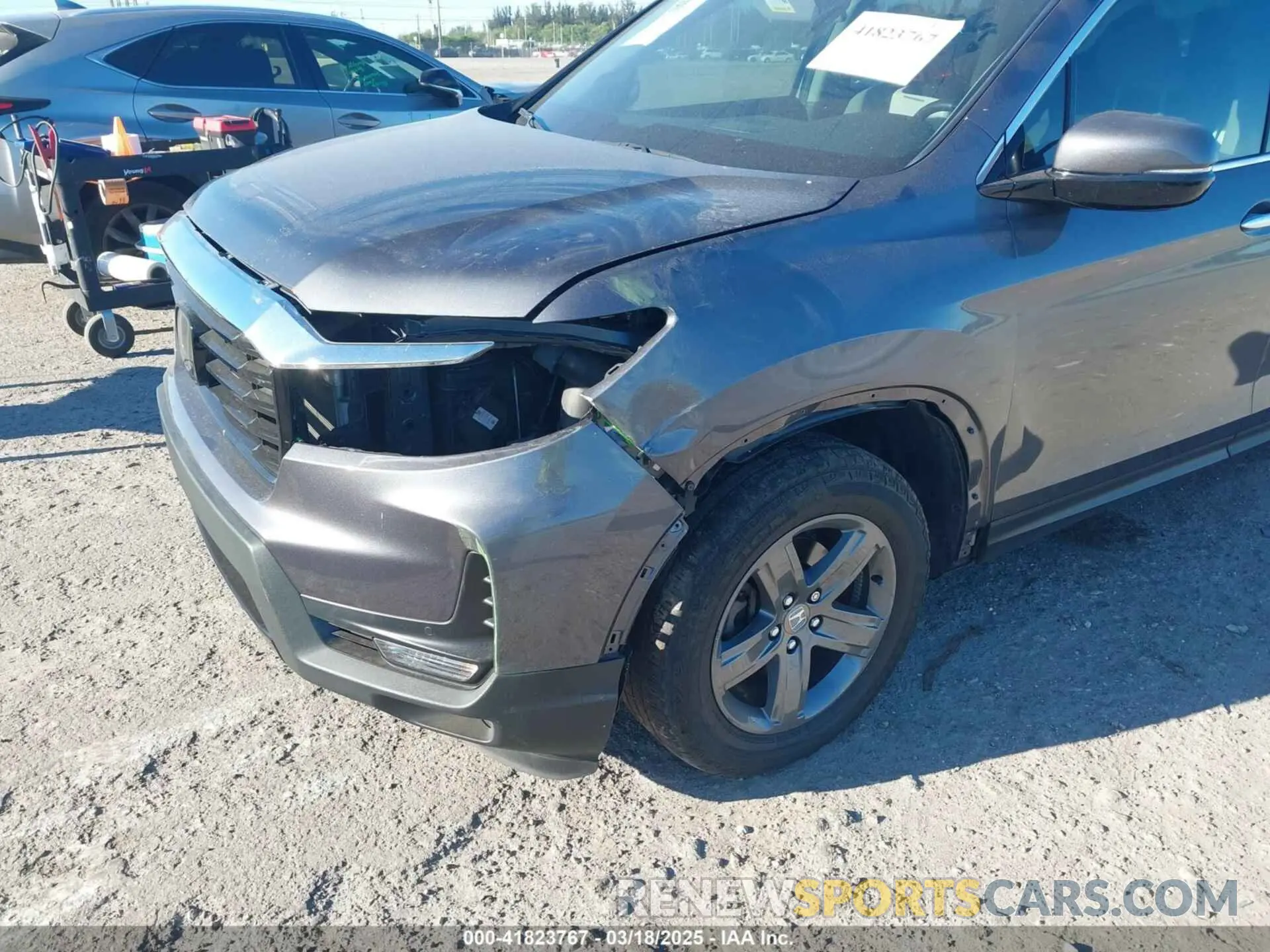 19 fotografías del automóvil dañado 5FPYK3F7XPB007950 HONDA RIDGELINE 2023