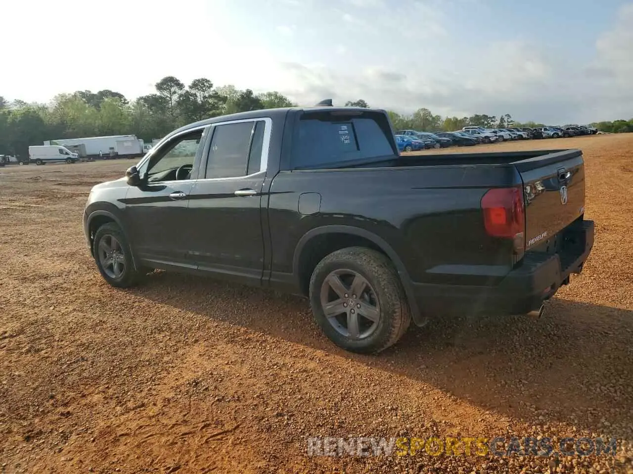 2 fotografías del automóvil dañado 5FPYK3F7XPB052810 HONDA RIDGELINE 2023