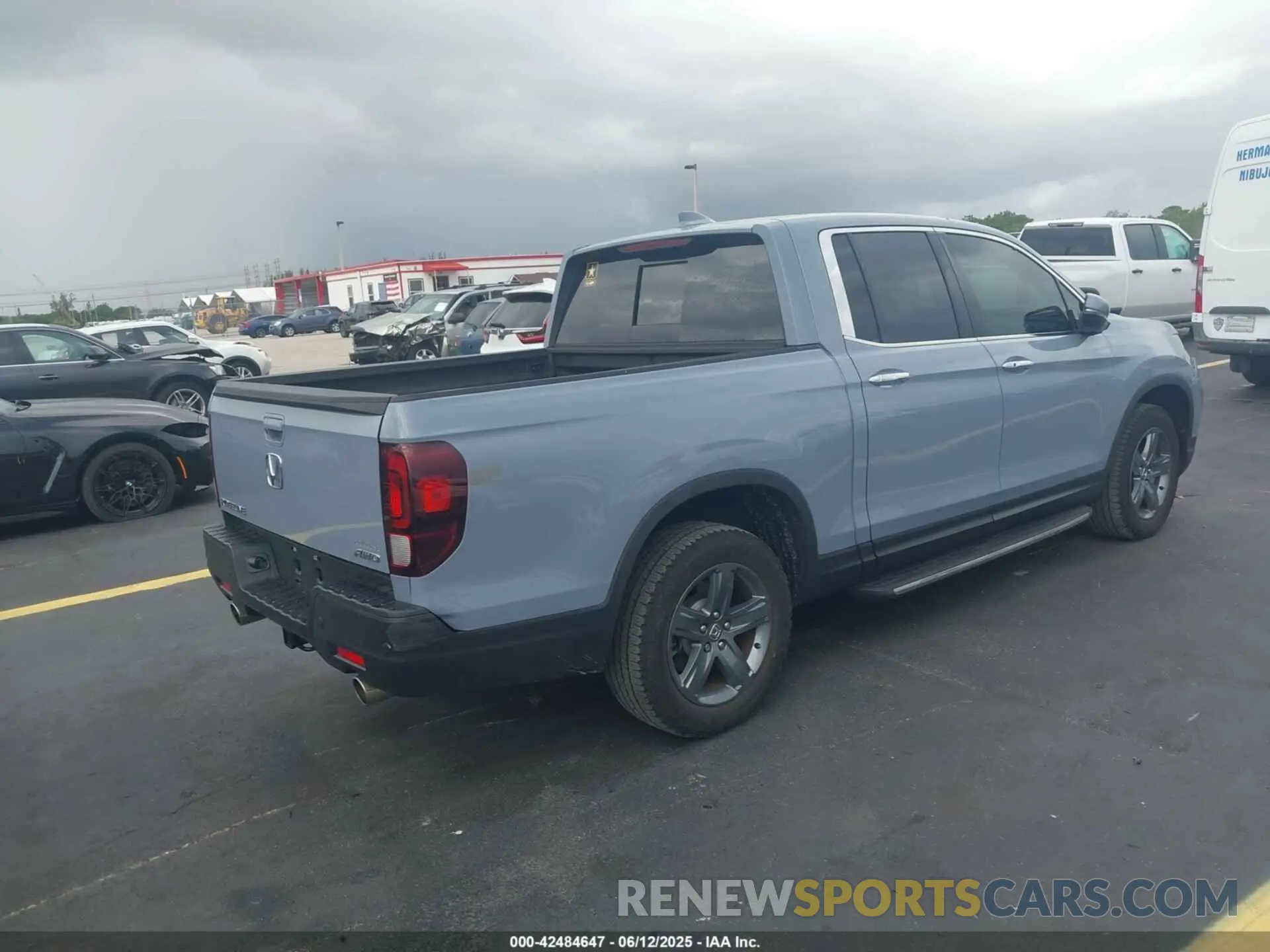4 fotografías del automóvil dañado 5FPYK3F7XPB065203 HONDA RIDGELINE 2023