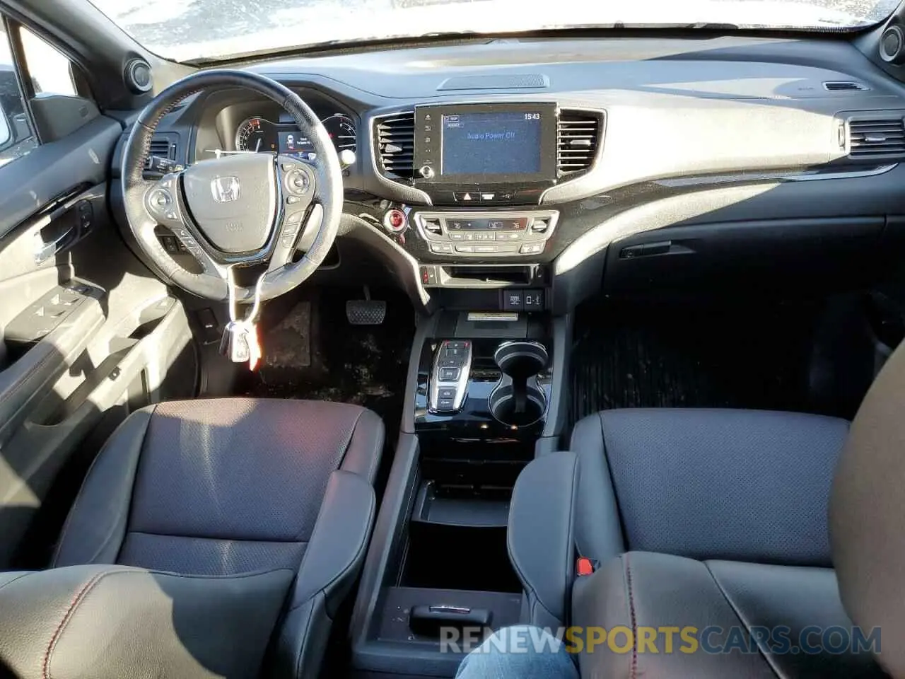 8 fotografías del automóvil dañado 5FPYK3F83PB010391 HONDA RIDGELINE 2023