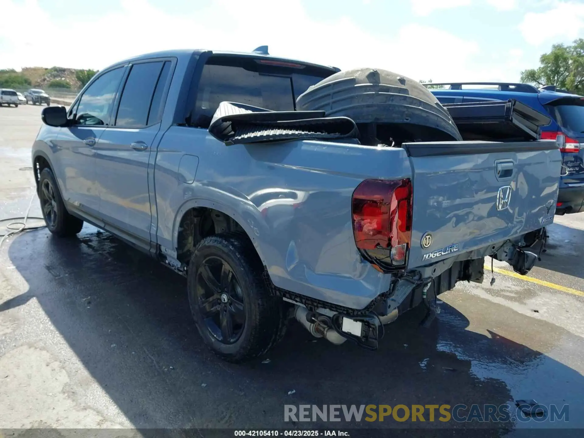 3 fotografías del automóvil dañado 5FPYK3F83PB022931 HONDA RIDGELINE 2023