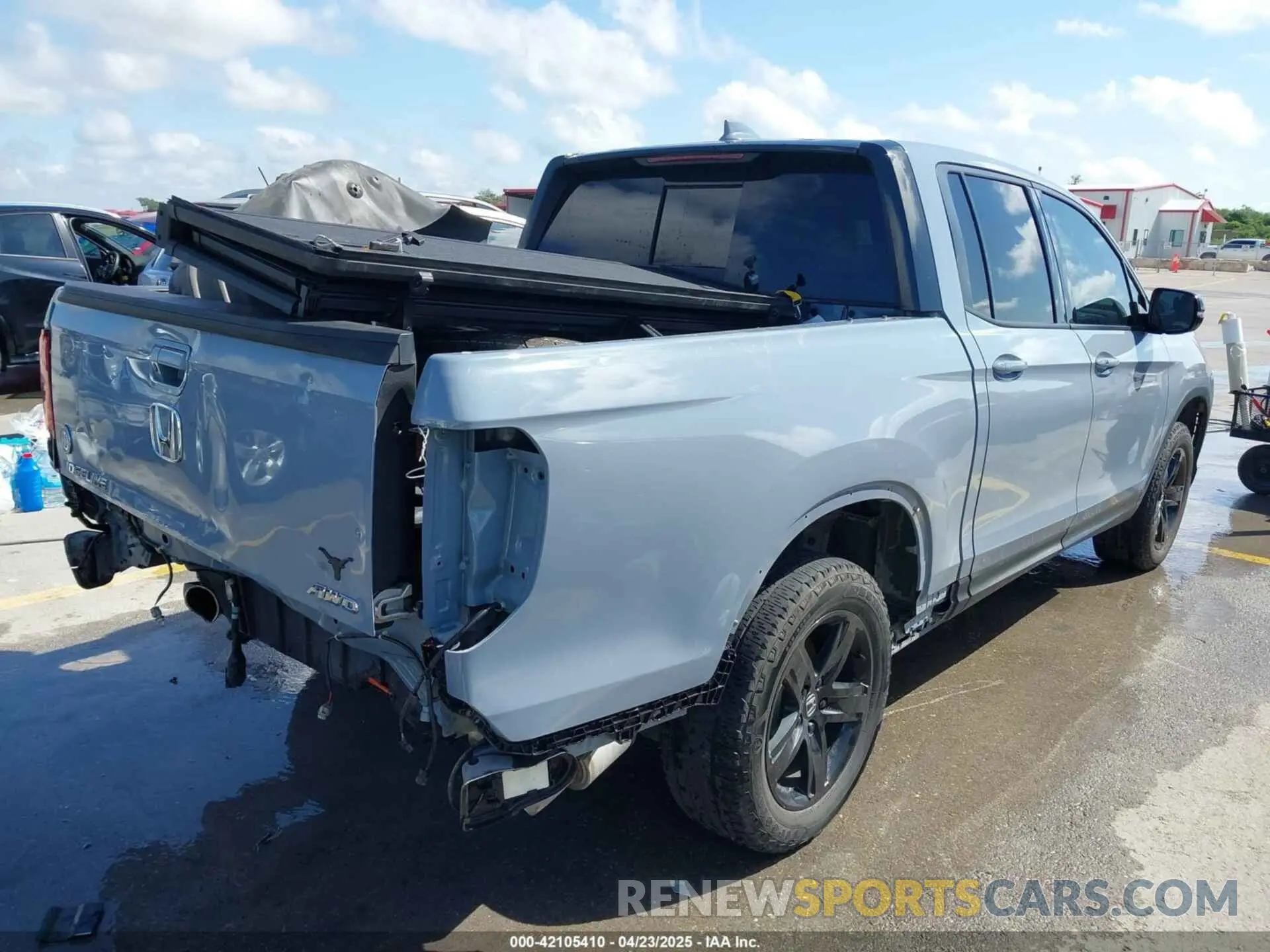 4 fotografías del automóvil dañado 5FPYK3F83PB022931 HONDA RIDGELINE 2023