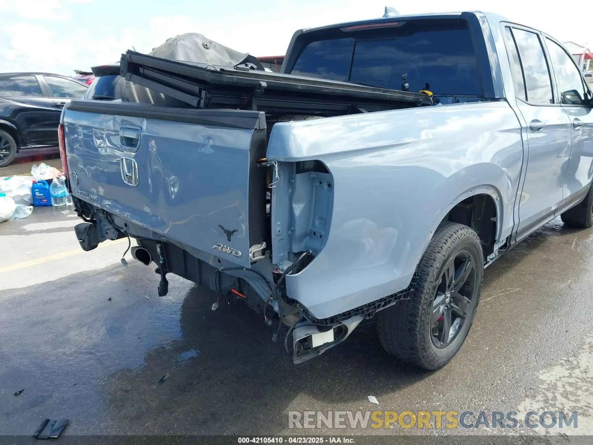 6 fotografías del automóvil dañado 5FPYK3F83PB022931 HONDA RIDGELINE 2023