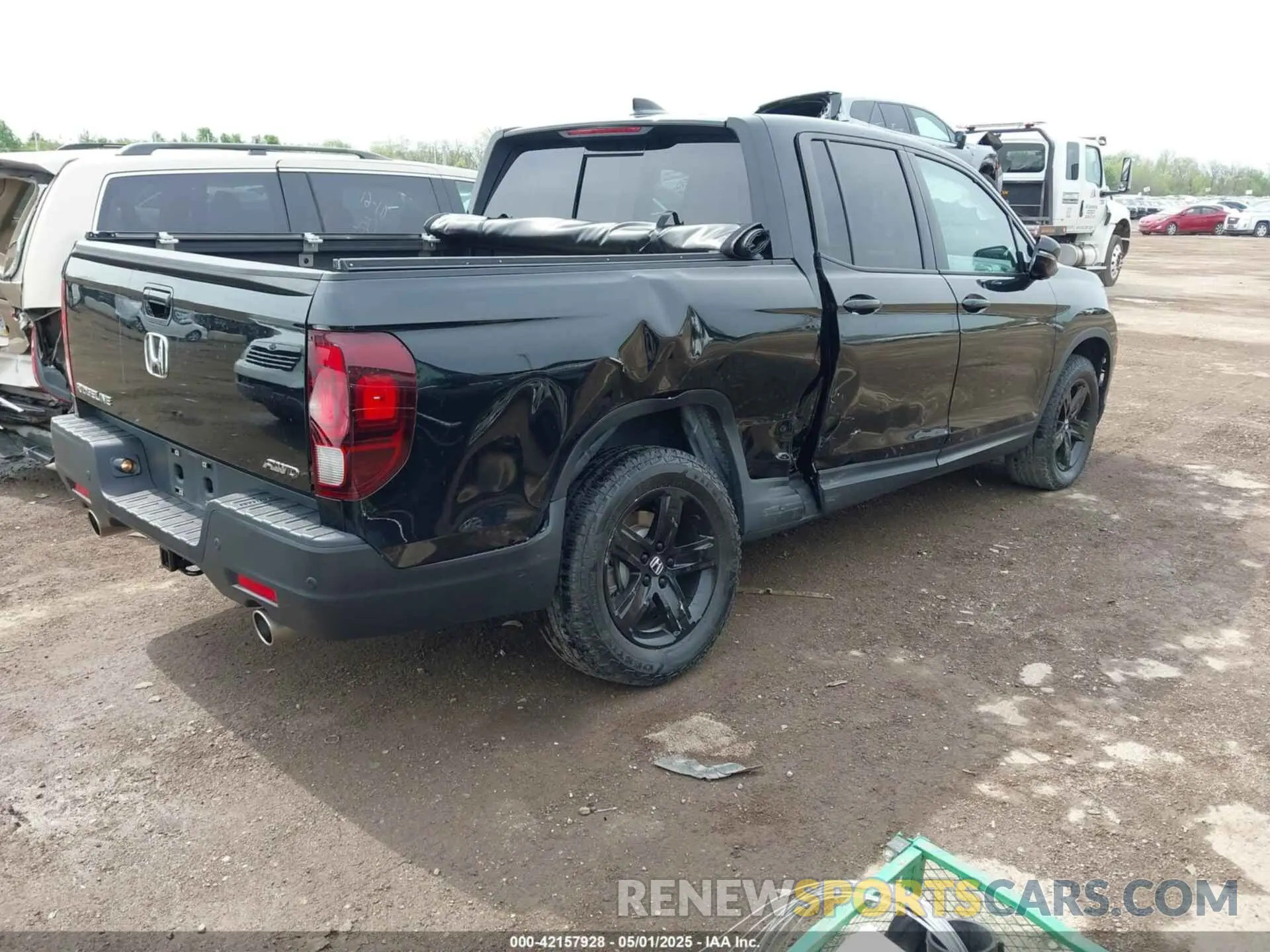 4 fotografías del automóvil dañado 5FPYK3F83PB023481 HONDA RIDGELINE 2023