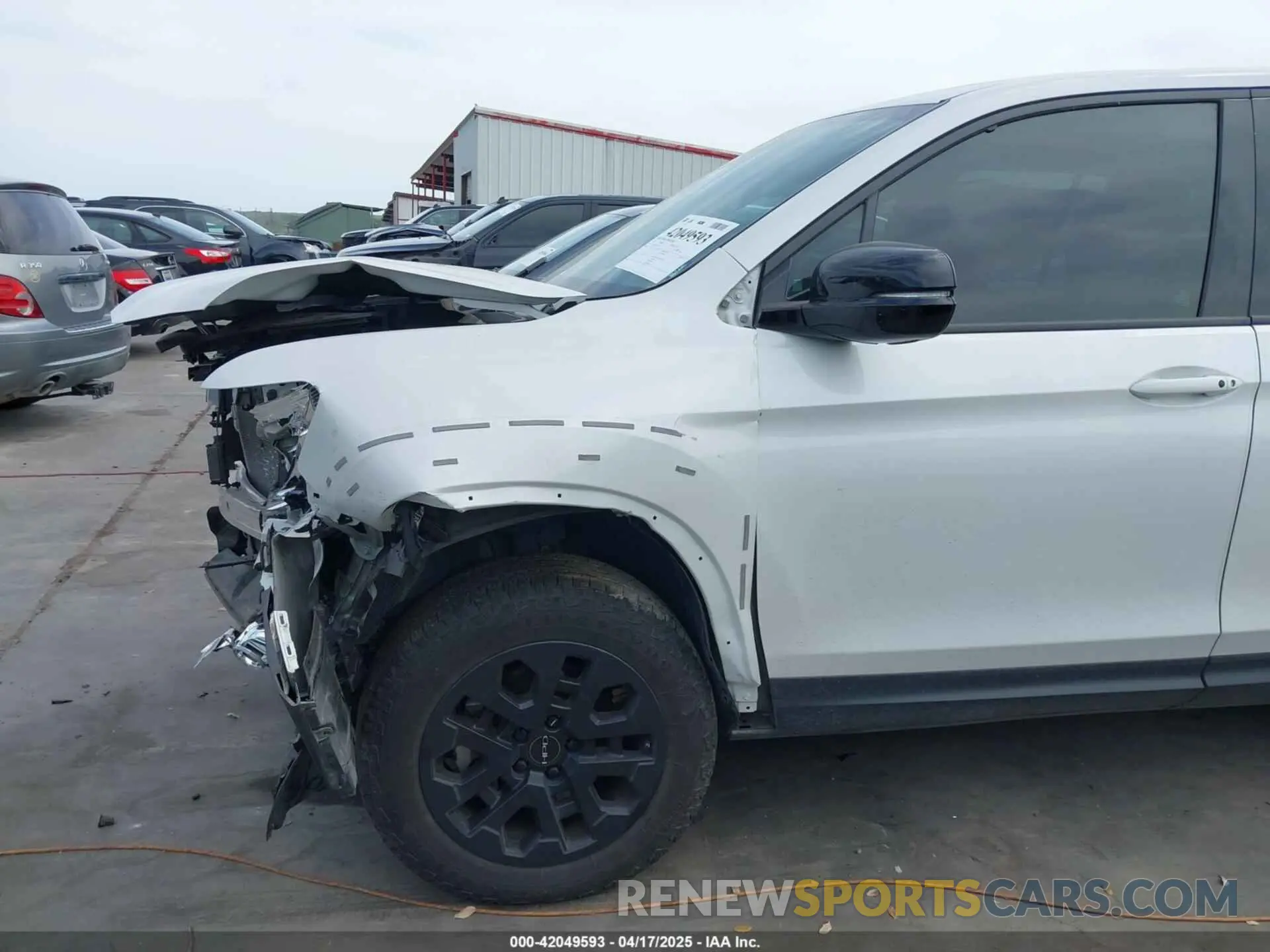 17 fotografías del automóvil dañado 5FPYK3F84PB011792 HONDA RIDGELINE 2023